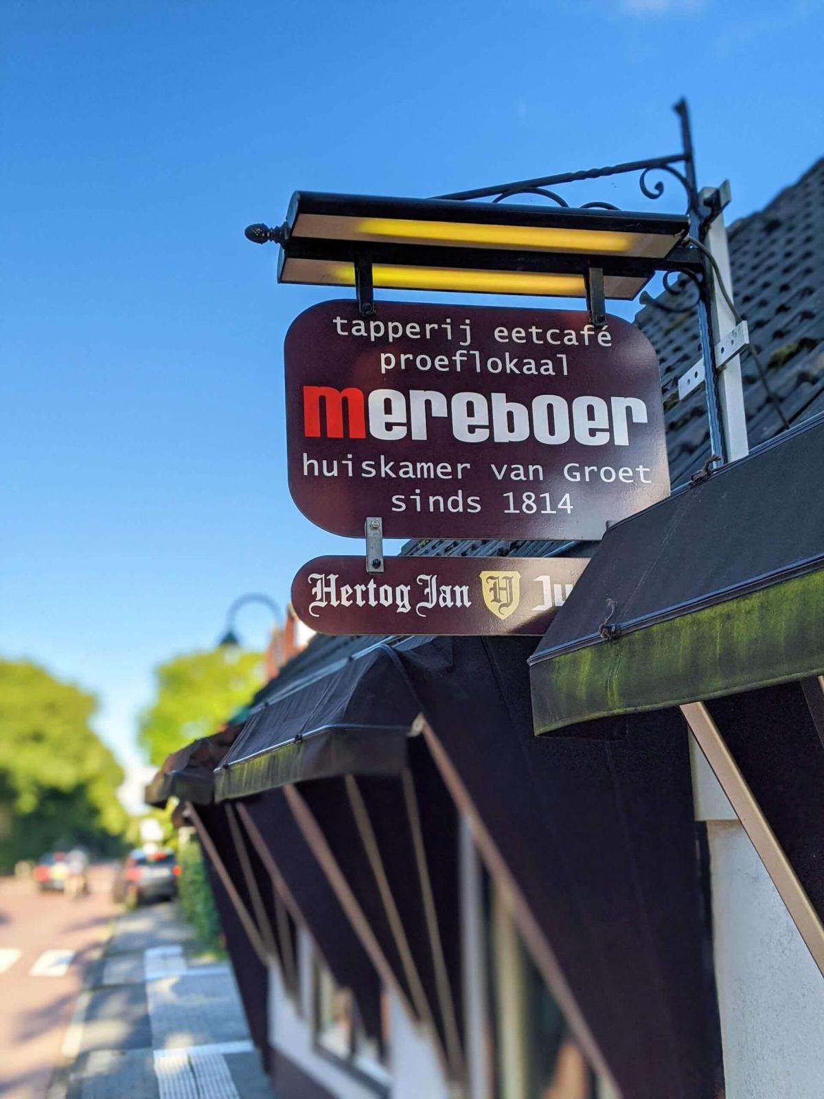 Restaurant Mereboer als de huiskamer van Groet